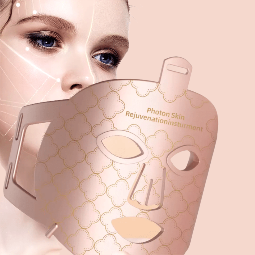 Szilikon LED terápiás arcmaszk - RainbowGlow